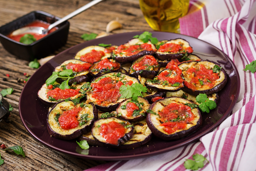 Recette à base d'aubergines
