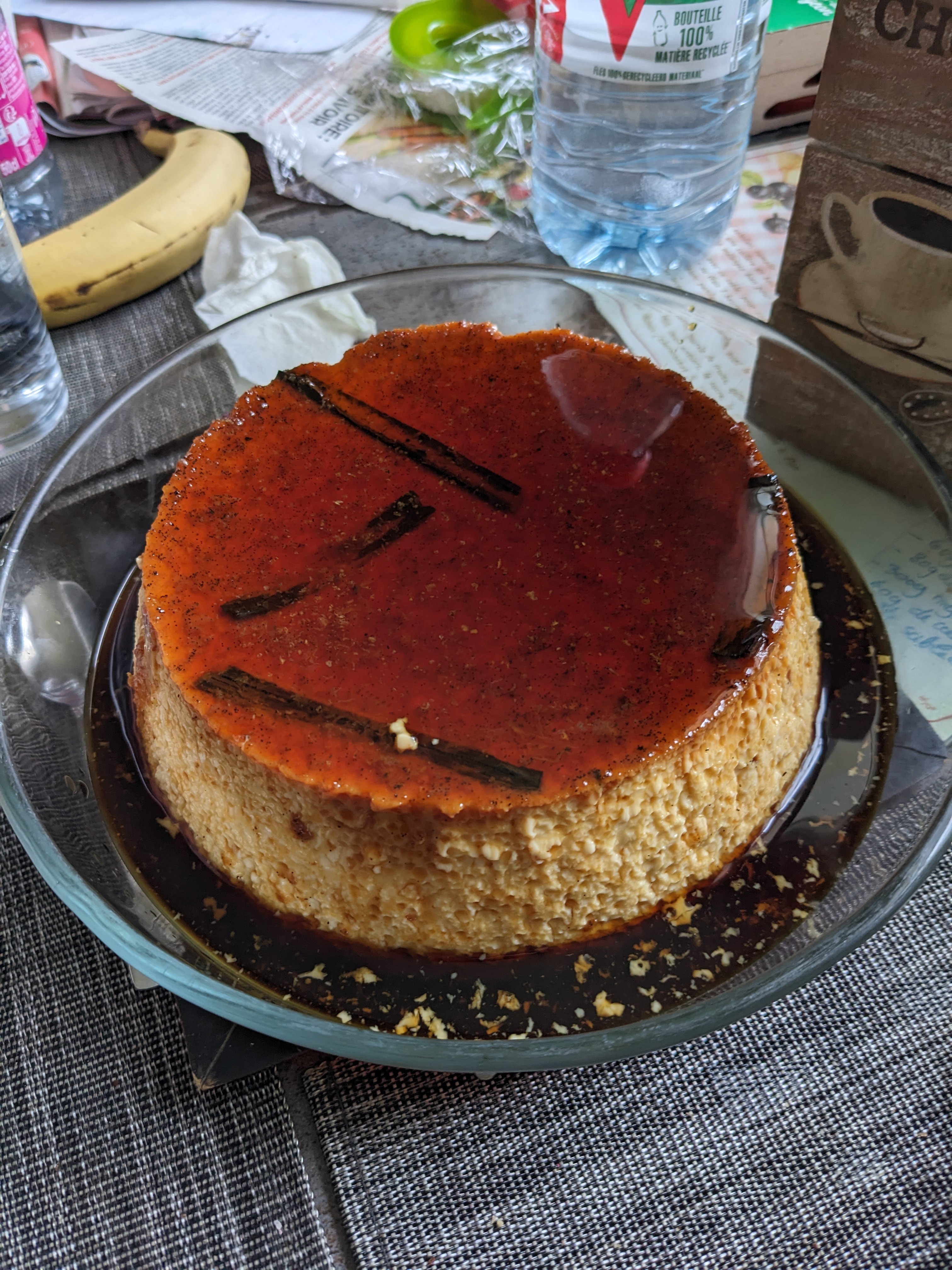 Recette de crème renversée à la vanille et au caramel