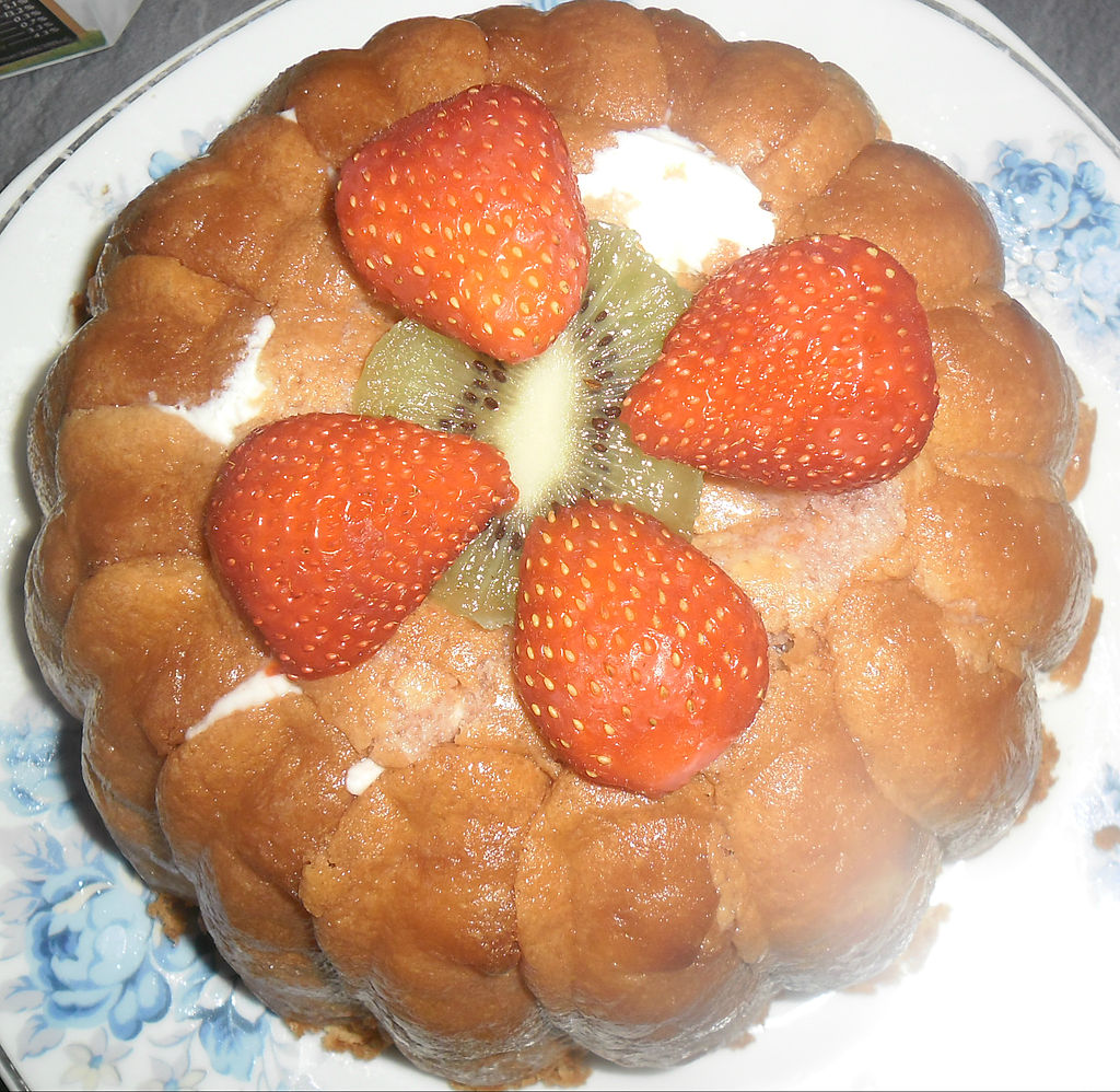 Recette de charlotte aux fraises