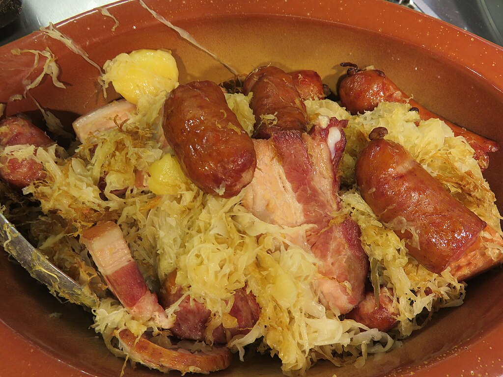 Recette de la choucroute alsacienne