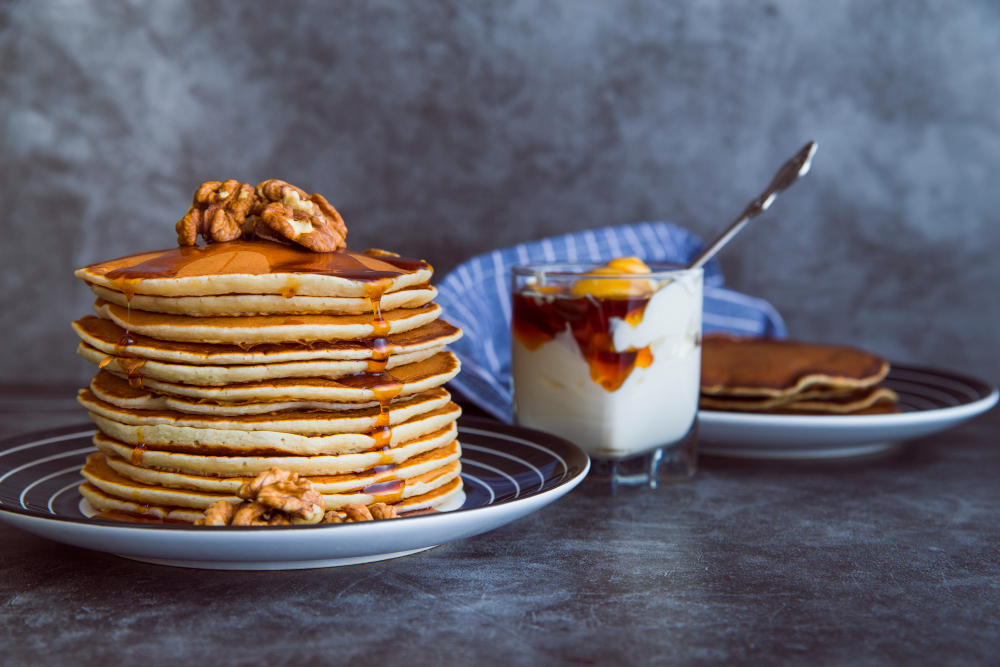 Recette de pancakes pour le petit-déjeuner