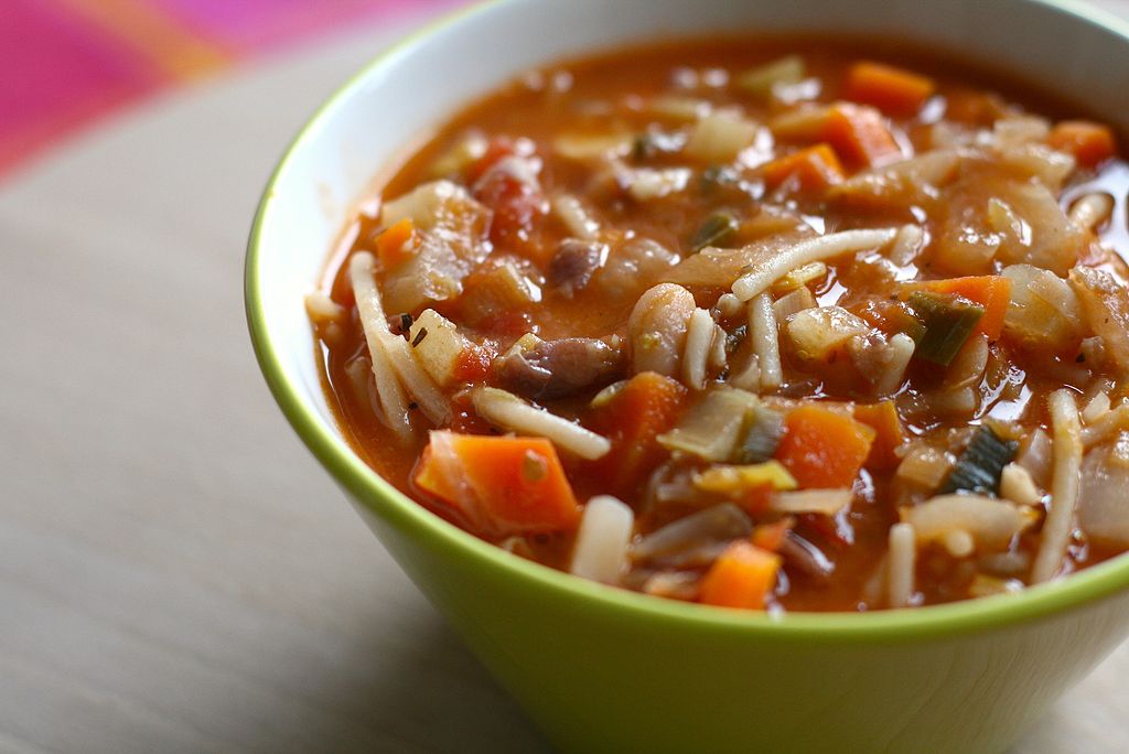 La recette de la soupe minestrone