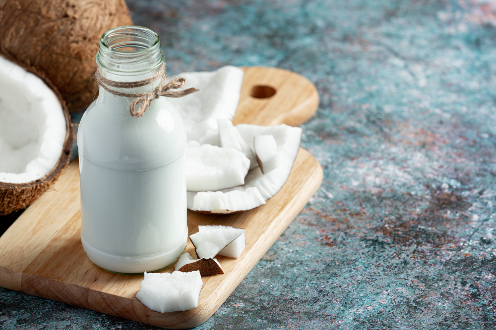 Le lait de coco, une alternative intéressante en cuisine