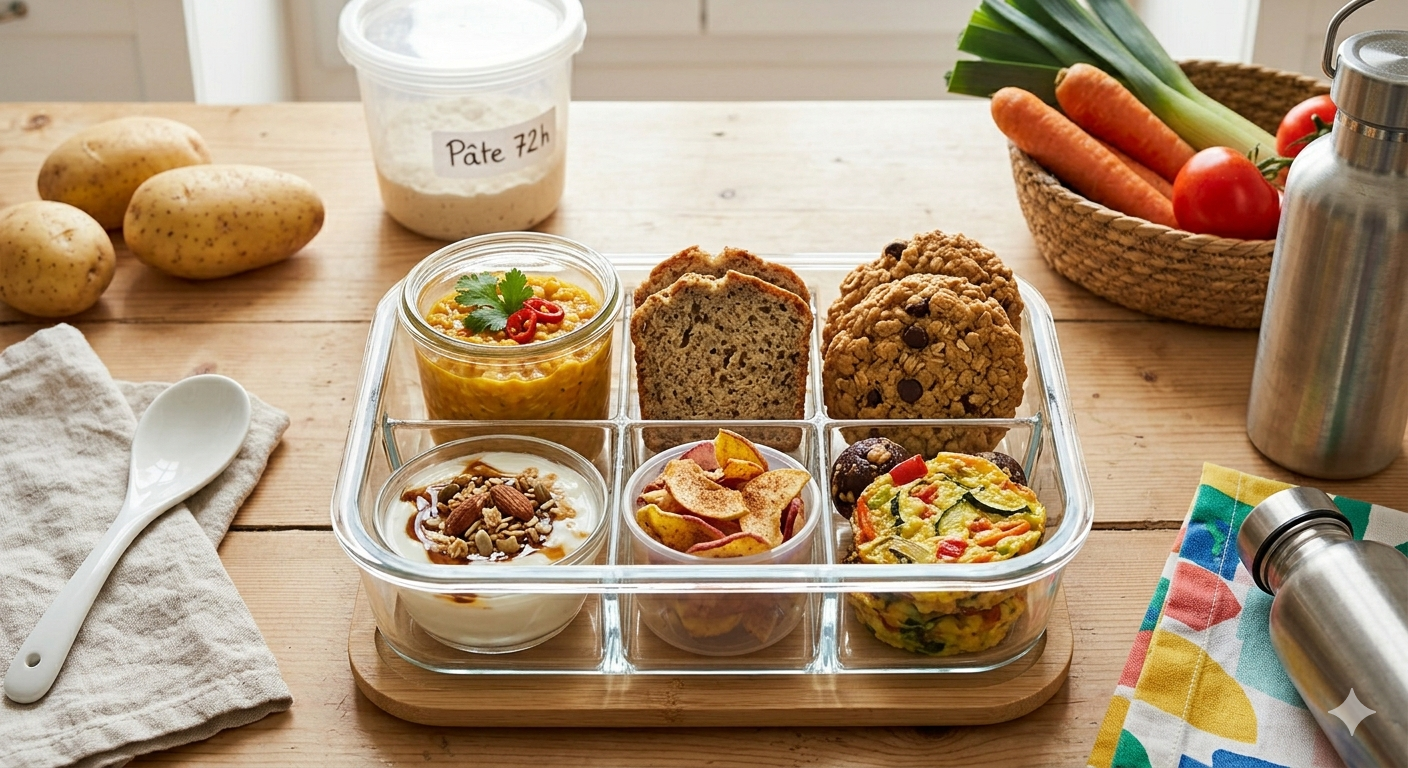Le goûter maison sans sucre raffiné : 7 idées pour la boîte à lunch