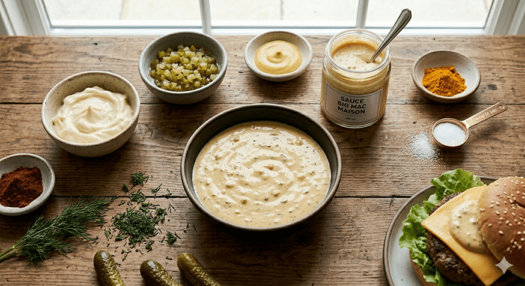 La sauce Big Mac maison : La recette secrète enfin&nbsp;révélée