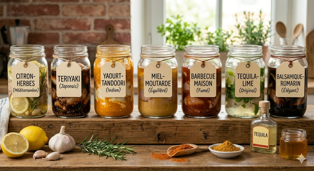 Top 7 des marinades pour un poulet jamais sec : le guide&nbsp;ultime