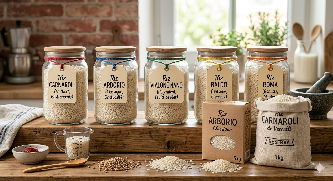 Les 5 meilleurs riz pour risotto : le test comparatif ultime