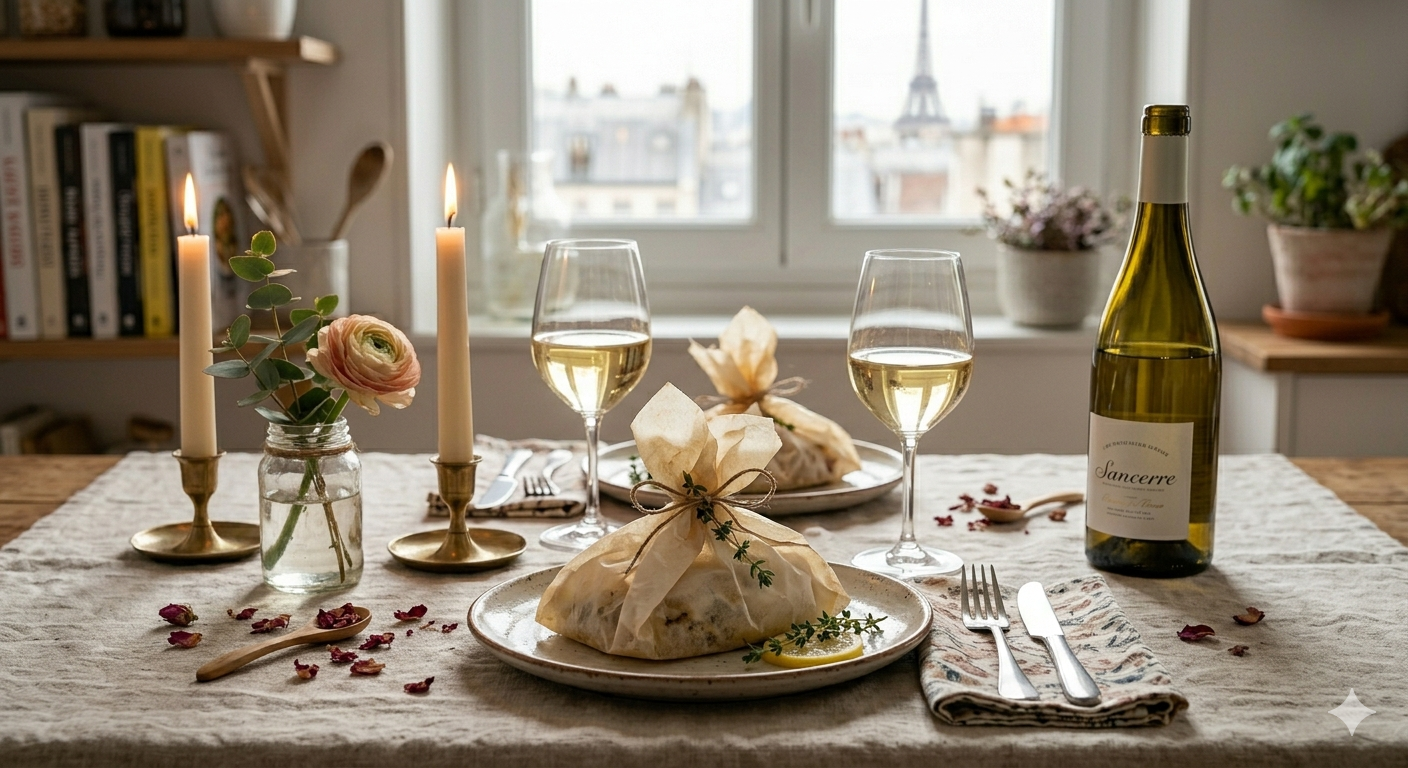 Dîner romantique à la maison : Le guide pour cuisiner sans stresser (et sans vaisselle)