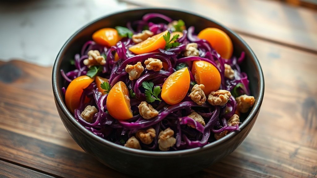 Top 5 des meilleures salades de chou rouge ultra-croquantes
